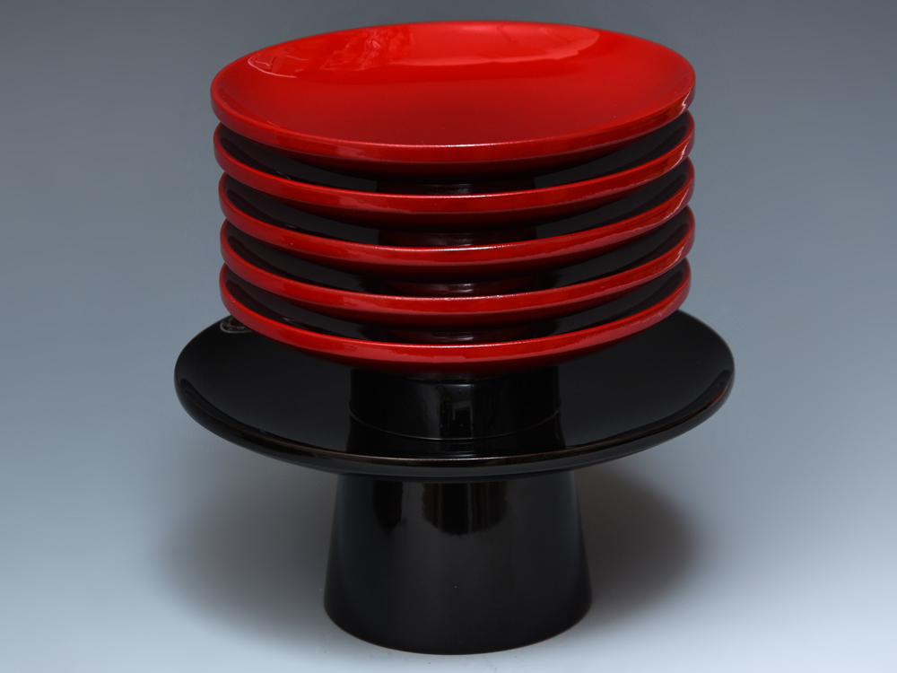 天然木 朱塗引き盃 5客 真塗盃台 セット 酒器 杯 漆器 本漆 木製漆器 茶道具 美品 会席 懐石 漆工芸 美品 z6627o拍卖