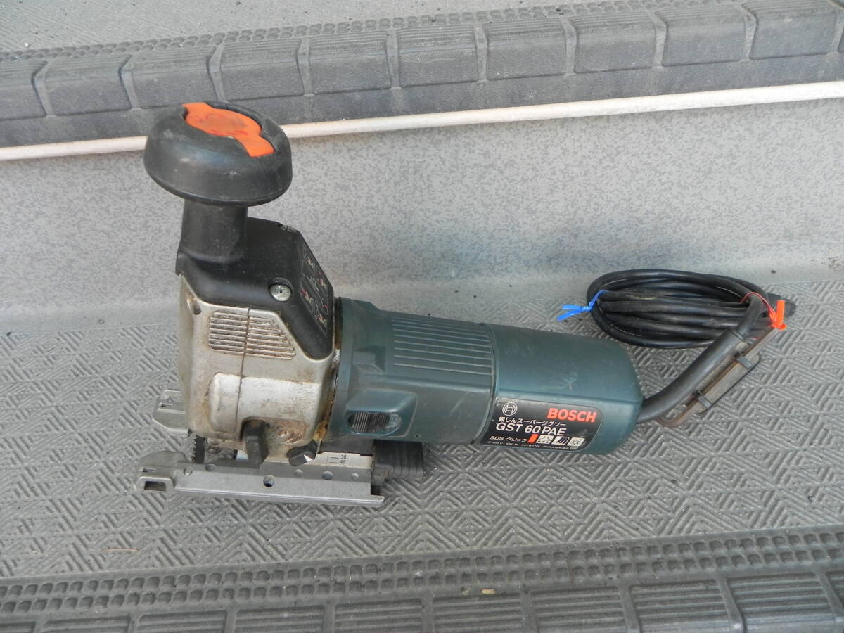 中古 ★BOSCH スーパージグソー GST60PAE BOSCH拍卖