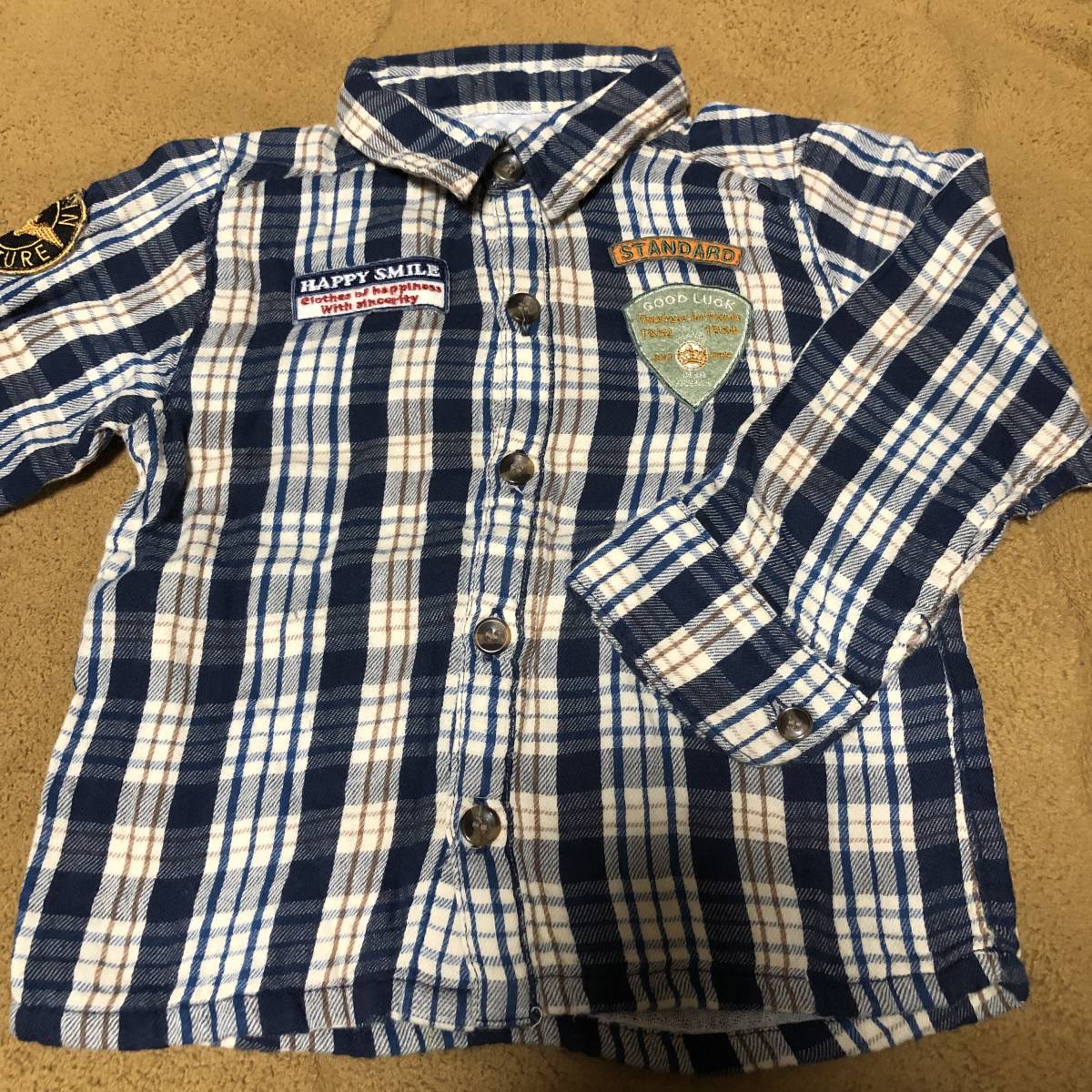 Biquette Club/ビケット 長袖シャツ/95cm拍卖