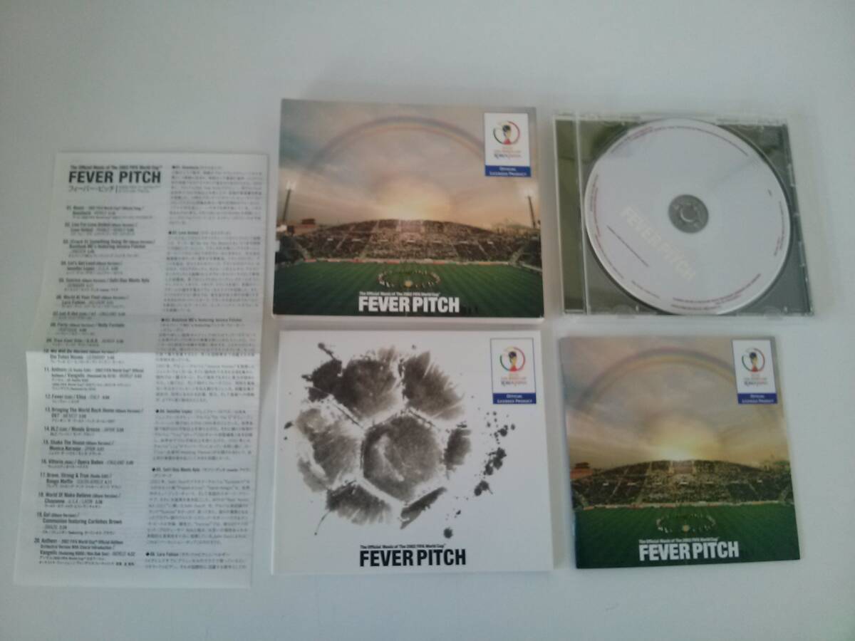 【☆JN-0605】一部再生確認済/FEVER PITCH~2002 FIFA World Cup Official Album/ロック/オムニバス/サウンドトラック/CD【HK】拍卖
