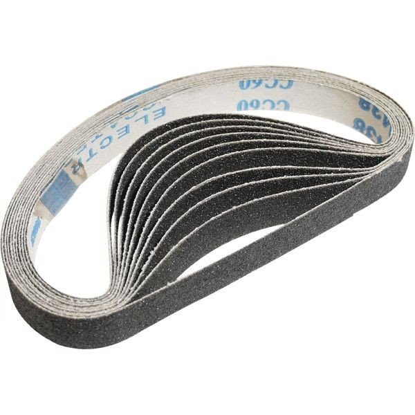 ベルトペーパー #120 20mm×520mm ベルトサンダー用 10枚入10017拍卖