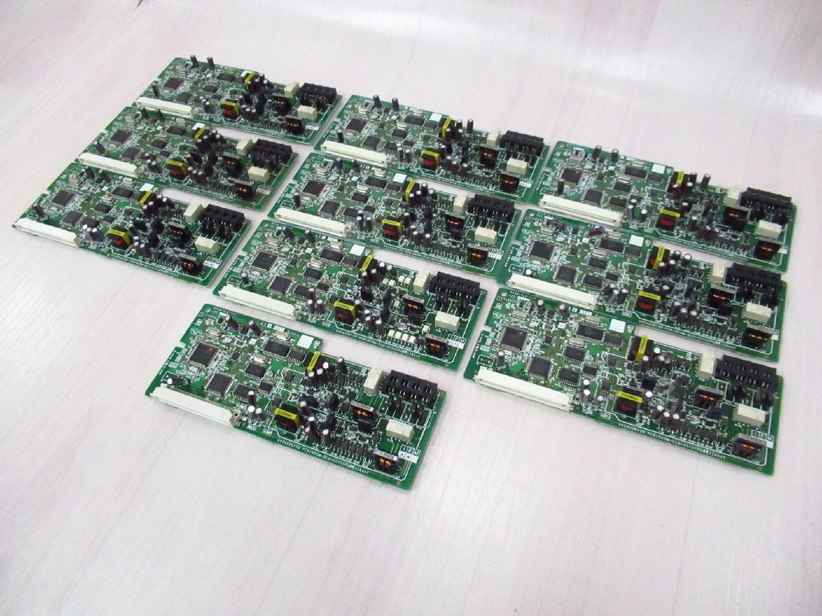 ・LG3 7067 保証有 16年製 NTT αNX-S/M 単体電話機ユニット NXSM-SLU-(1) 10枚組 ・祝!10000取引突破!!拍卖