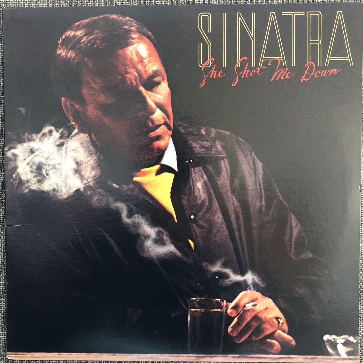 LPレコード F.SINATRA She Shot Me Down FS-2306 海外版 レトロ ヴィンテージ たばこの煙拍卖