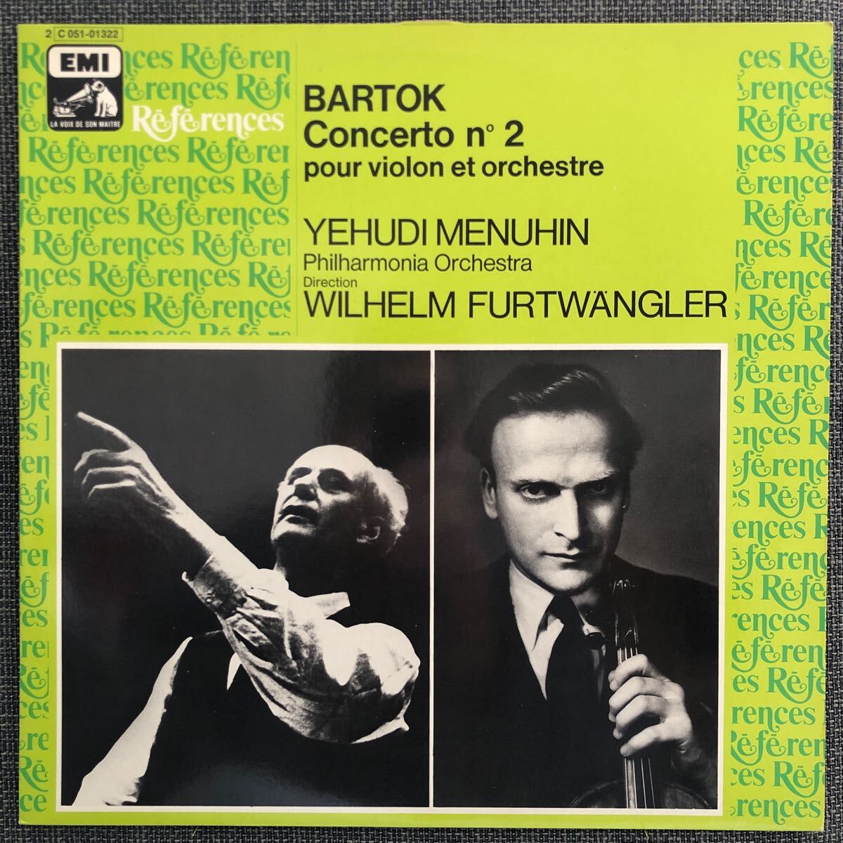 LPレコード BARTOK Concerto n°2 2C-051-01322 海外版 男前 レトロ ヴィンテージ拍卖