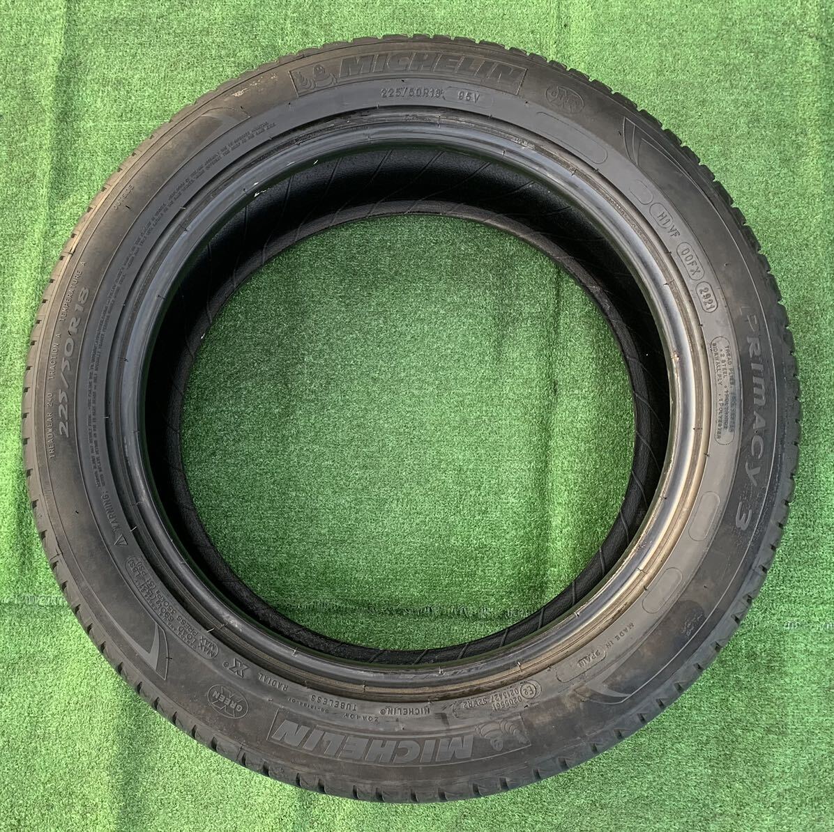 2021年製★ MICHELIN 225/50R18ラジアルタイヤ1本★ オデッセイ ヴェゼル エスティマ C-HR ★拍卖