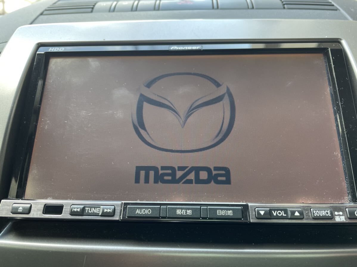 マツダ純正HDDナビ Carrozzeria C9P3 V6 650 DVD CD ワンセグ対応拍卖