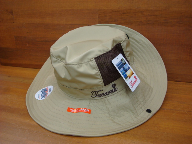新品TAVARUA(タバルア)レディースビーチハットワイドタイプ日本製BEIGE (TL1203)拍卖