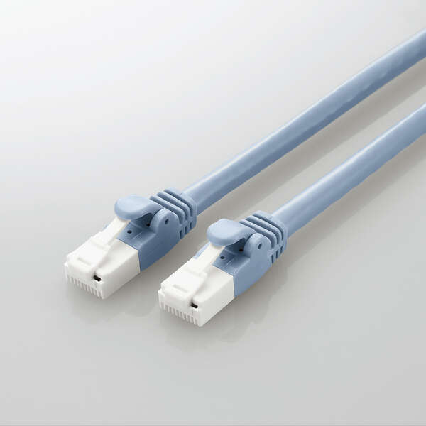 Cat6A準拠ツメ折れ防止LANケーブル 2.0m 1つのパッケージに10本のケーブルが入っているセット品: LD-GPAT/BU2/RS1拍卖