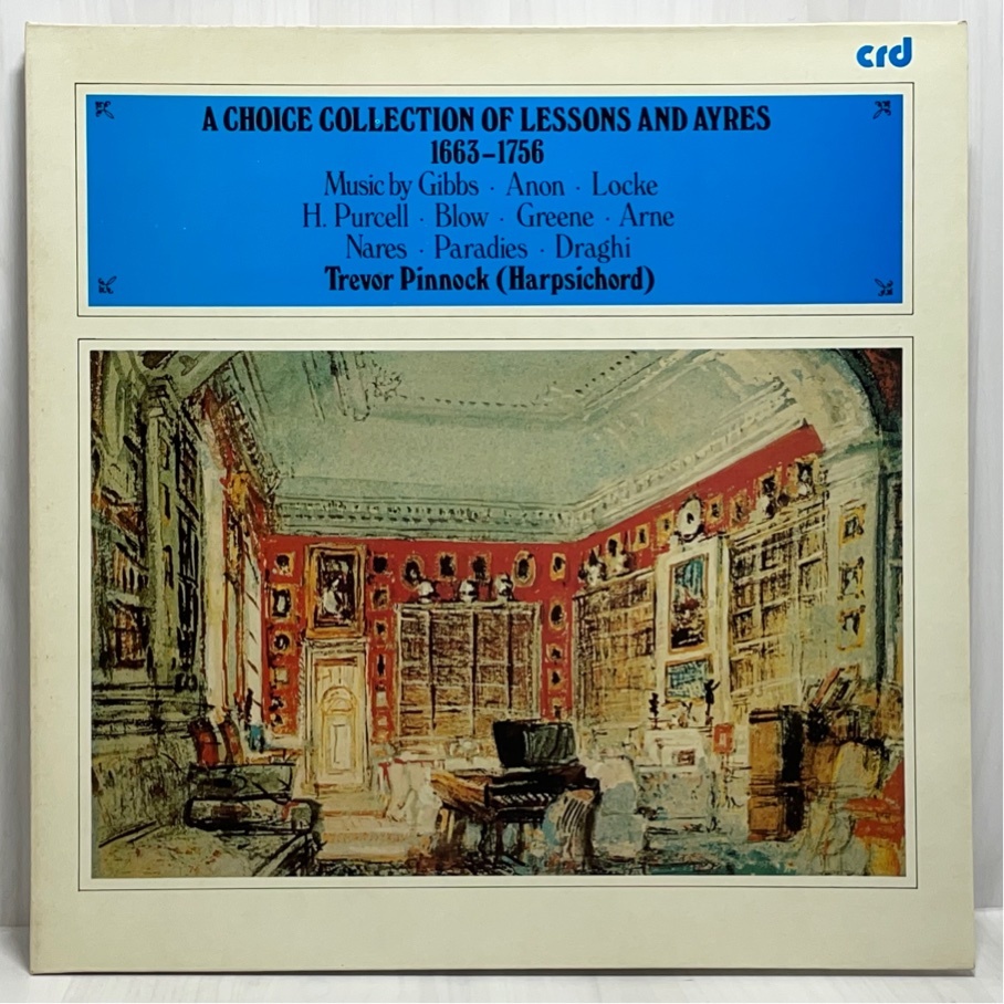 英crd CRD1047 トレヴァー・ピノック チェンバロ 音楽選集 洗浄済 LP拍卖