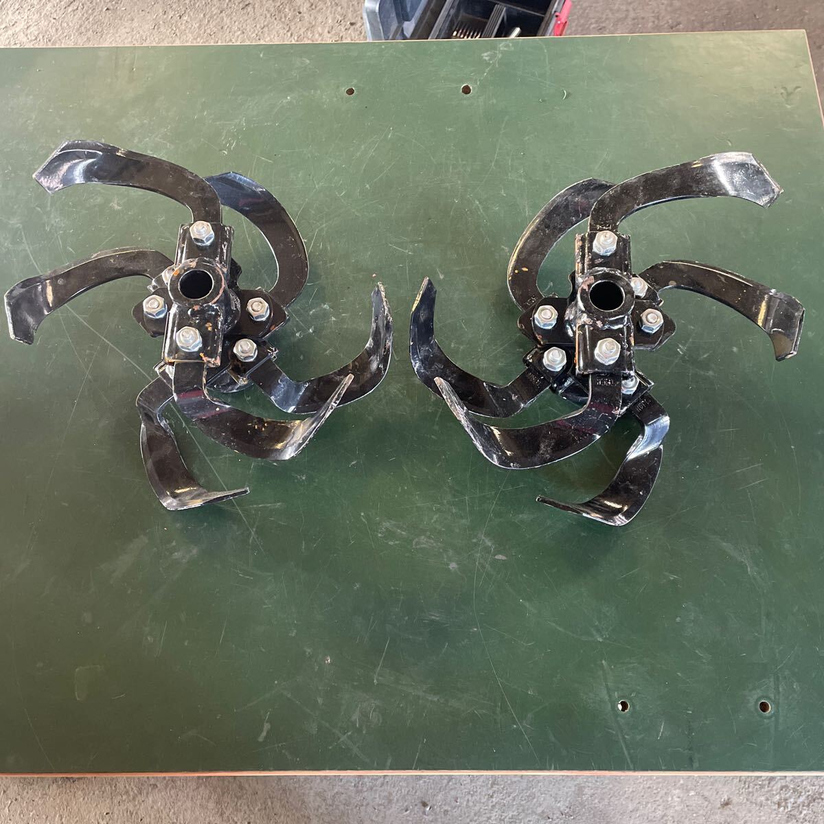 CP20 管理機用 爪 2本セット 耕うん爪 爪 ツメ 耕運機 管理機 パーツ 部品 中古品 農くる 山口発拍卖