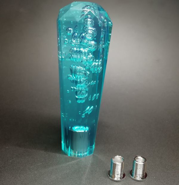 ダイヤカット シフトノブ 150mm 泡/グリーン バブル●エルフ/キャンター/デュトロ/レンジャープロ/クオン/プロフィア/スーパーグレート拍卖