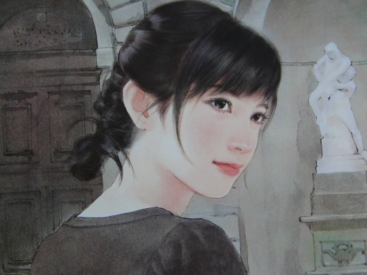 平凡・陳淑芬「旅のしおり」  希少画集・額装画、日本製新品額縁、状態良好、送料無料拍卖