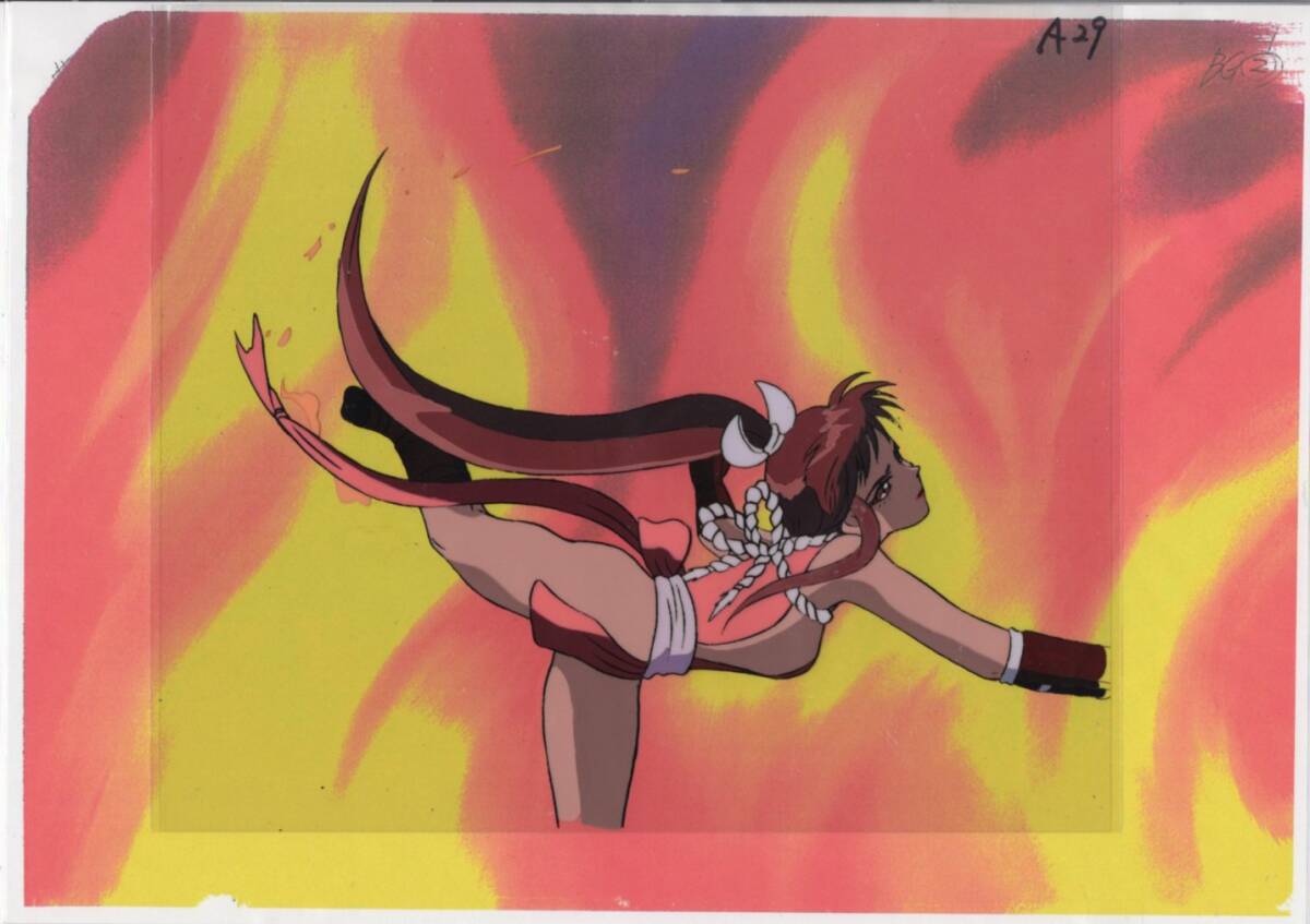 劇場版 餓狼伝説 セル画 3 ♯ 原画 アンティーク 絵画 イラスト拍卖