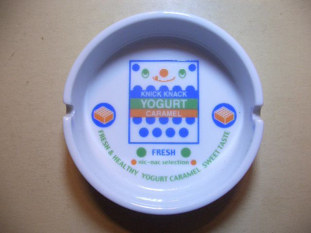 KNICK KNACK 灰皿 YOGURT CARAMEL nic-nac selection 箱なし 送料無料拍卖