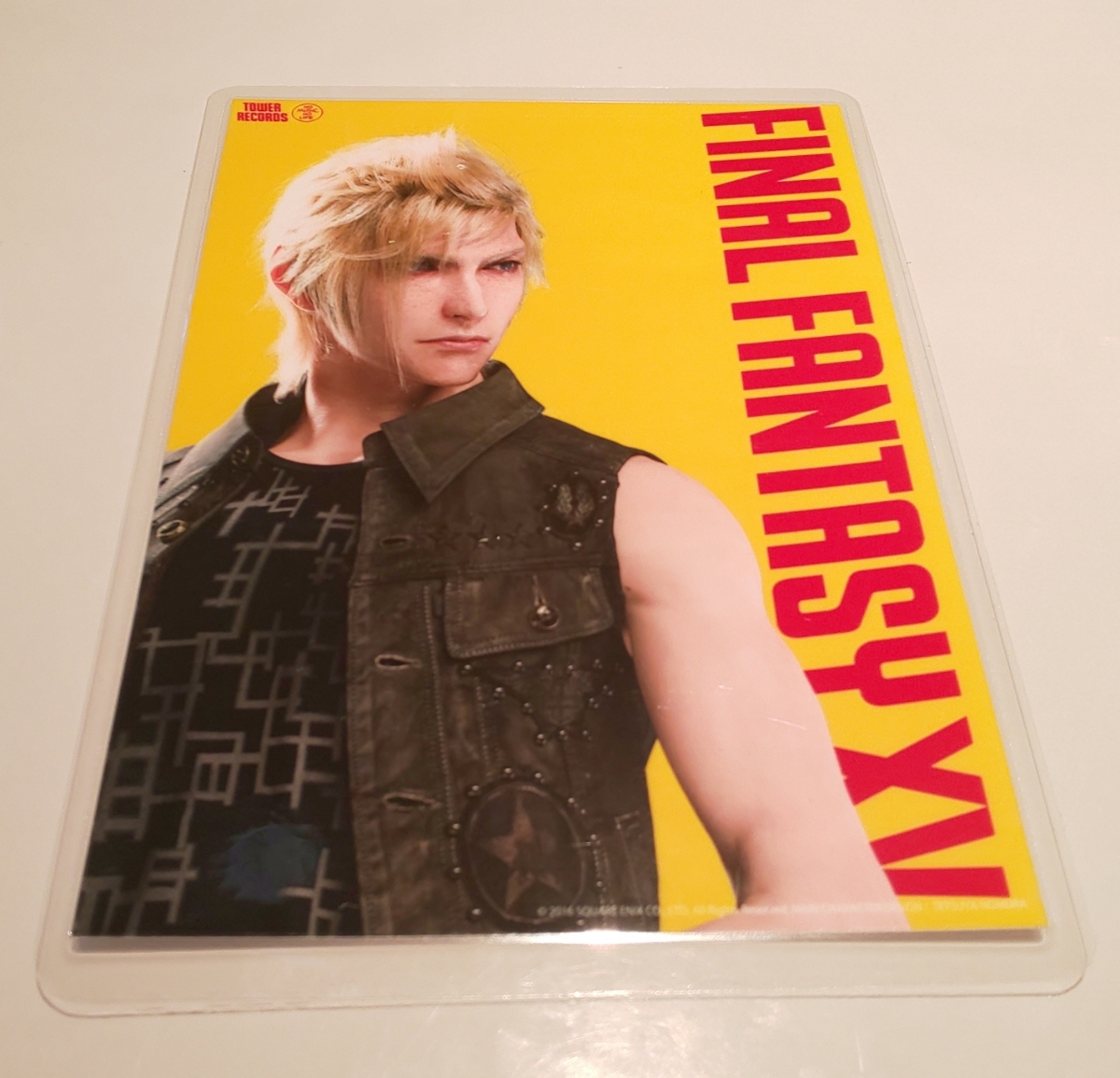♪『FINAL FANTASY XV』♪タワーレコード♪ブロマイド♪ファイナルファンタジーXV♪タワレコ♪ラミネート加工済み(説明欄必読)♪拍卖