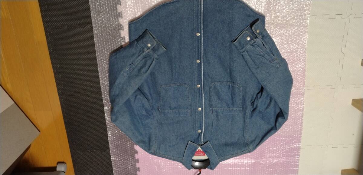 18AW Supreme Sherpa Lined Denim Shirt jacket シュプリーム デニム シャツ ジャケット 裏ボア S拍卖
