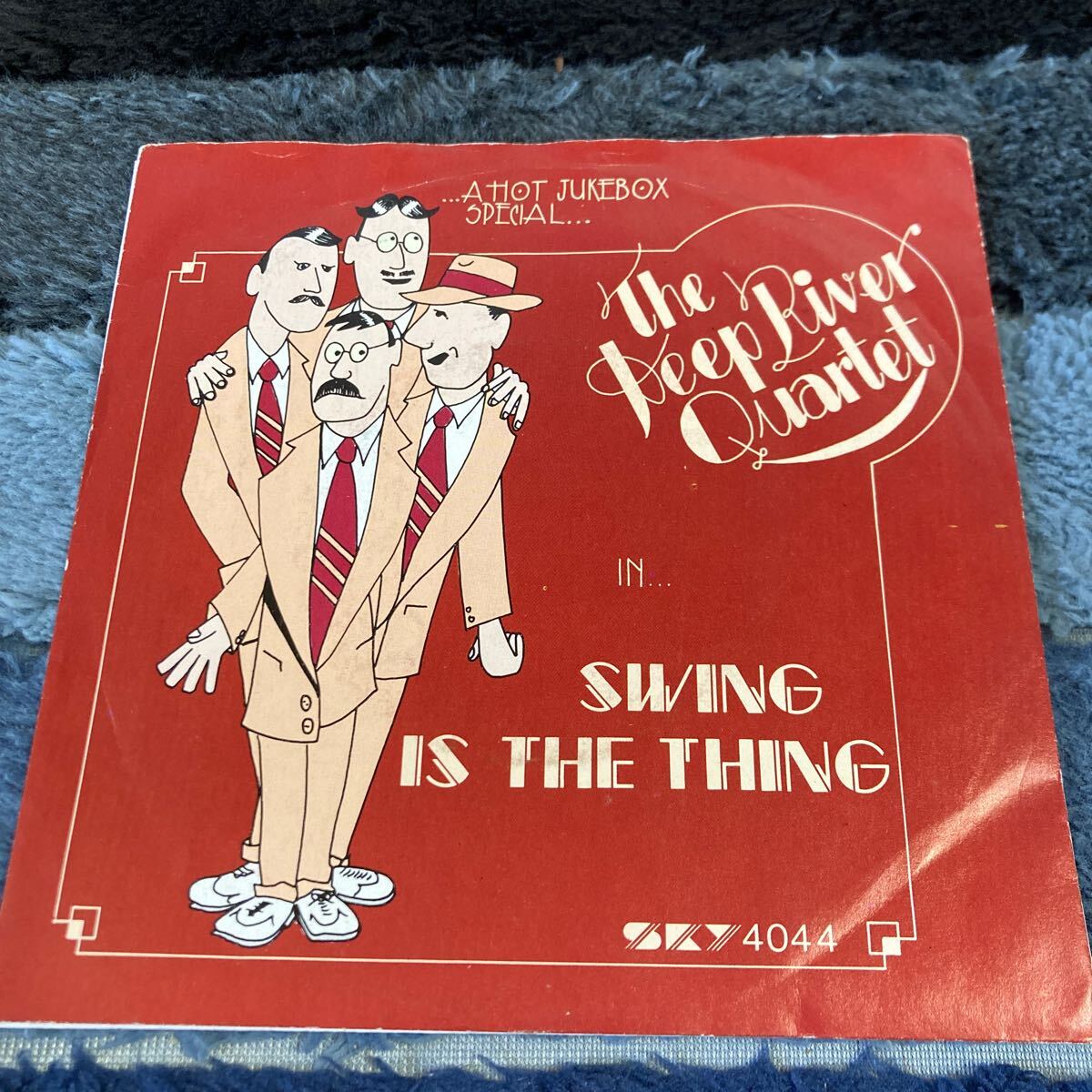 THE DEEP RIVER QUARTET、swing is the thing、7インチレコード、オルガンバー、サバービア、フリーソウル拍卖