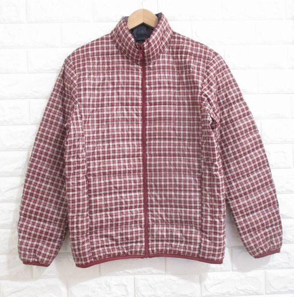 【ユニクロ】チェック柄!◆ウルトラライトダウン◆Sサイズ @361拍卖