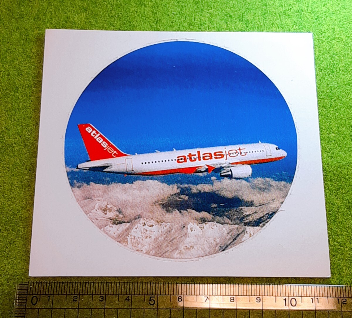 atlasjetアトラス航空会社エアラインステッカー拍卖