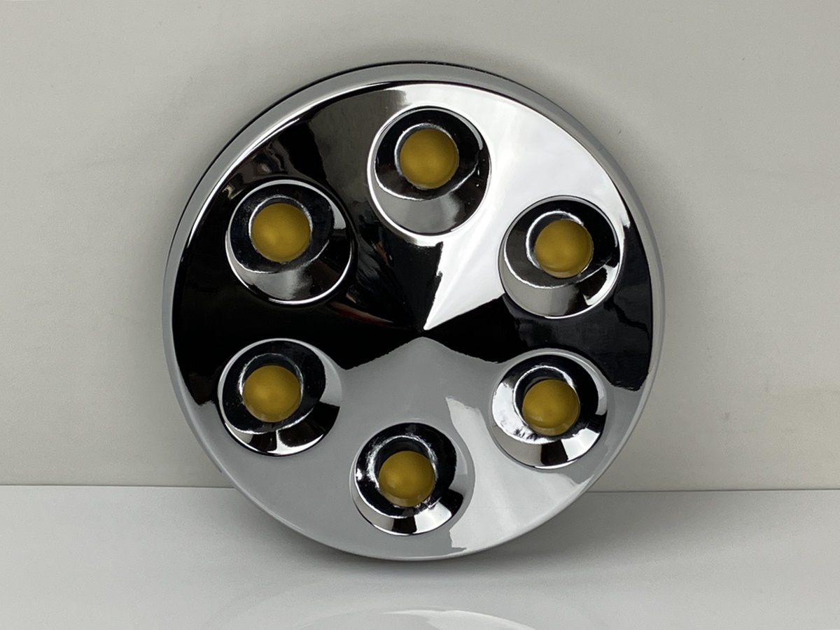 クリアキン 3-D ダービーカバー イエロー 新品未使用 70-99 /KuryAkyn ショベル エボ拍卖