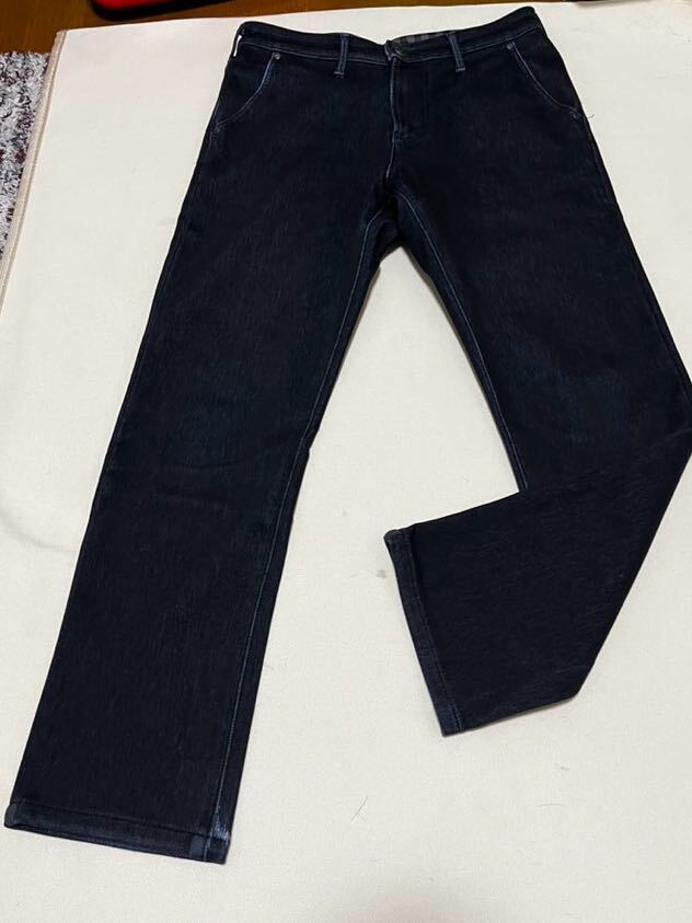 EDWIN WILD FIRE エドウィン 503WFP WILD FIRE◆デニムパンツ 防風 裏起毛 ストレッチ バイカー 暖パン 29インチ 濃紺ジーンズ拍卖