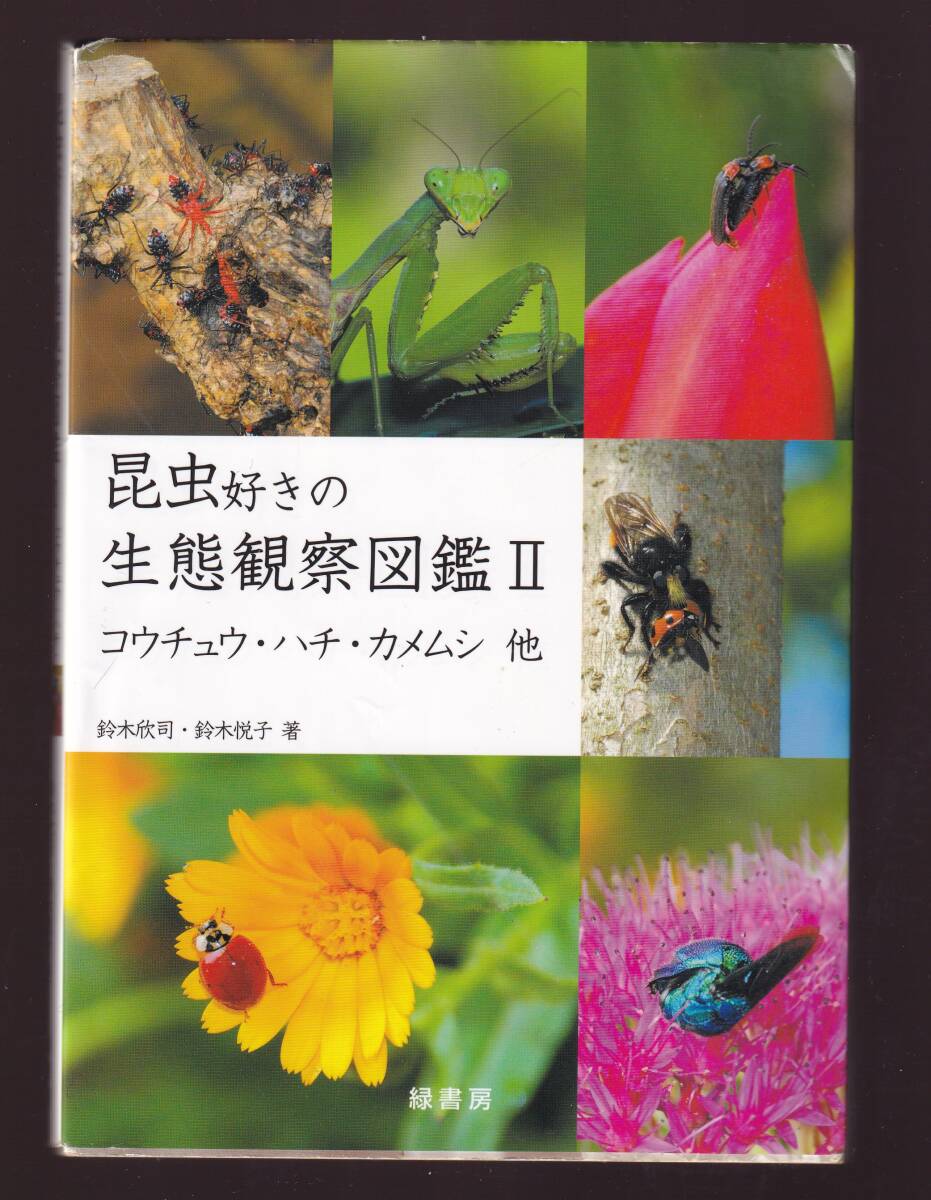 昆虫好きの生態観察図鑑2 コウチュウ・ハチ・カメムシ他 鈴木欣司、鈴木悦子著 緑書房拍卖