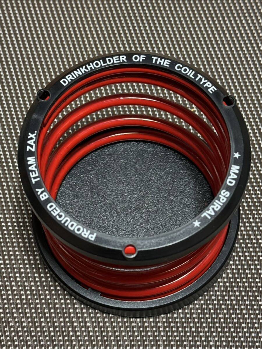 CAR MATE NZ47 MAD SPIRAL DRINKHOLDER(red)(original)(genuine)(end of production) 1998 vintage rare拍卖