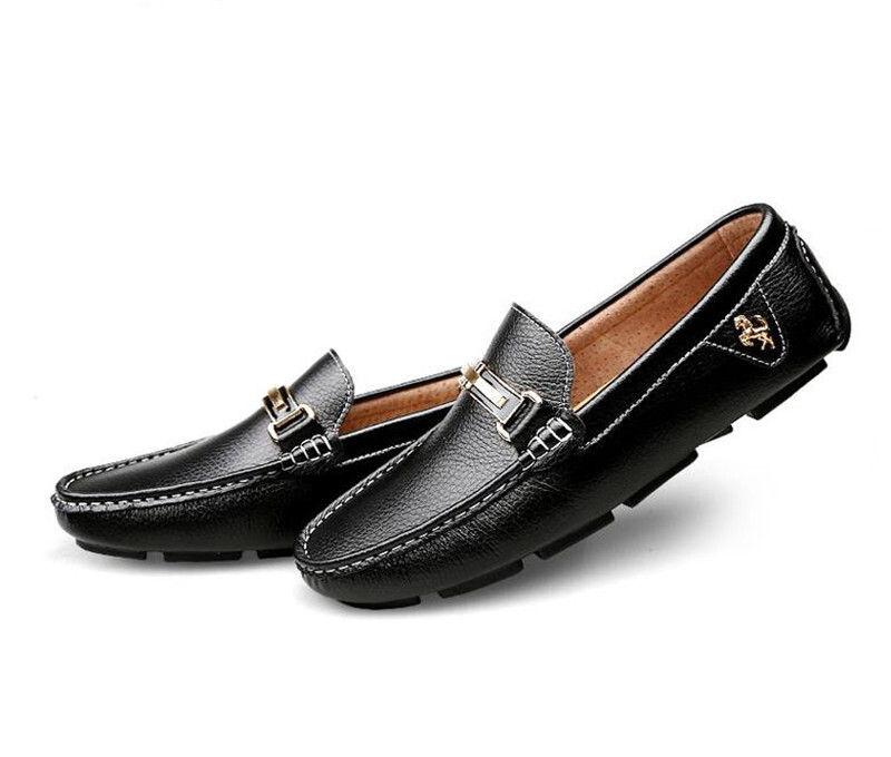 ローファー スリッポン 新品*メンズ 紳士靴 ドライビングシューズ カジュアル靴 男性靴【6699#】黒 25.0cm拍卖