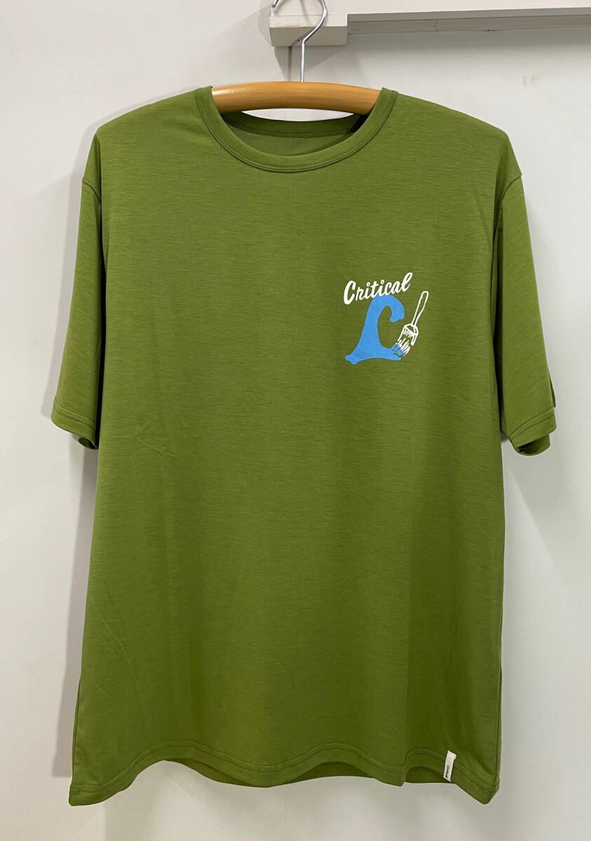 CRITICAL SLIDE(クリティカルスライド)『CRAFTY H/B TEE』KHAKI L拍卖