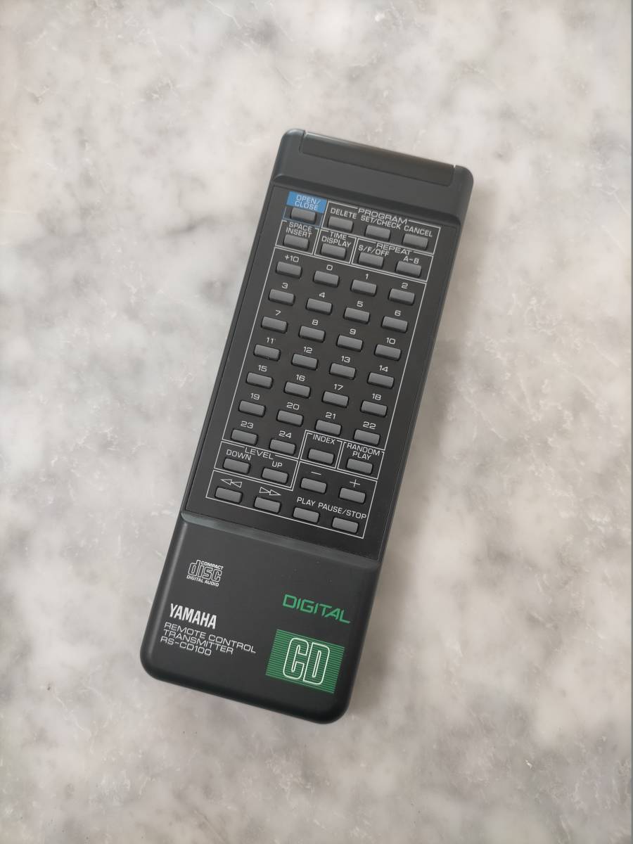YAMAHA(ヤマハ) CDプレーヤー用リモコン(remote) 対応機種:CDX-2200拍卖