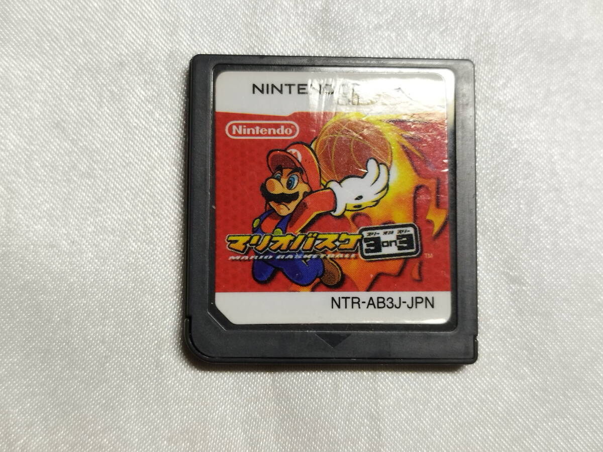 中古品/欠品有り ニンテンドーDSソフト マリオバスケ 3on3 箱説欠品拍卖