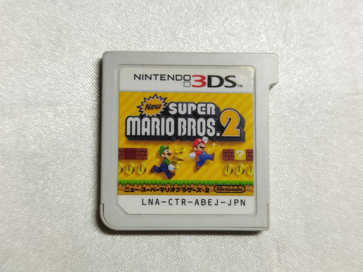 中古品/欠品有り ニンテンドー3DSソフト NEWスーパーマリオブラザーズ2 箱説欠品拍卖