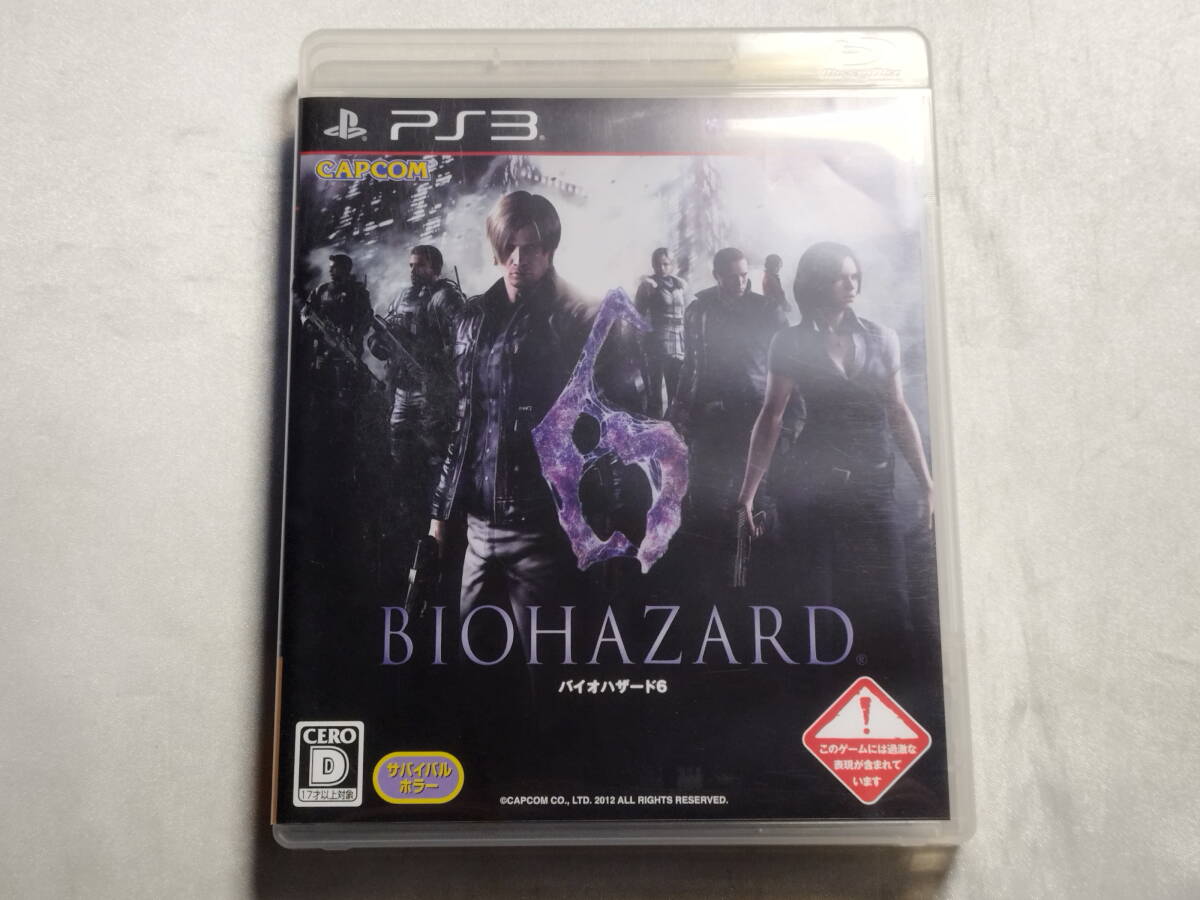 中古品 PS3ソフト バイオハザード6拍卖