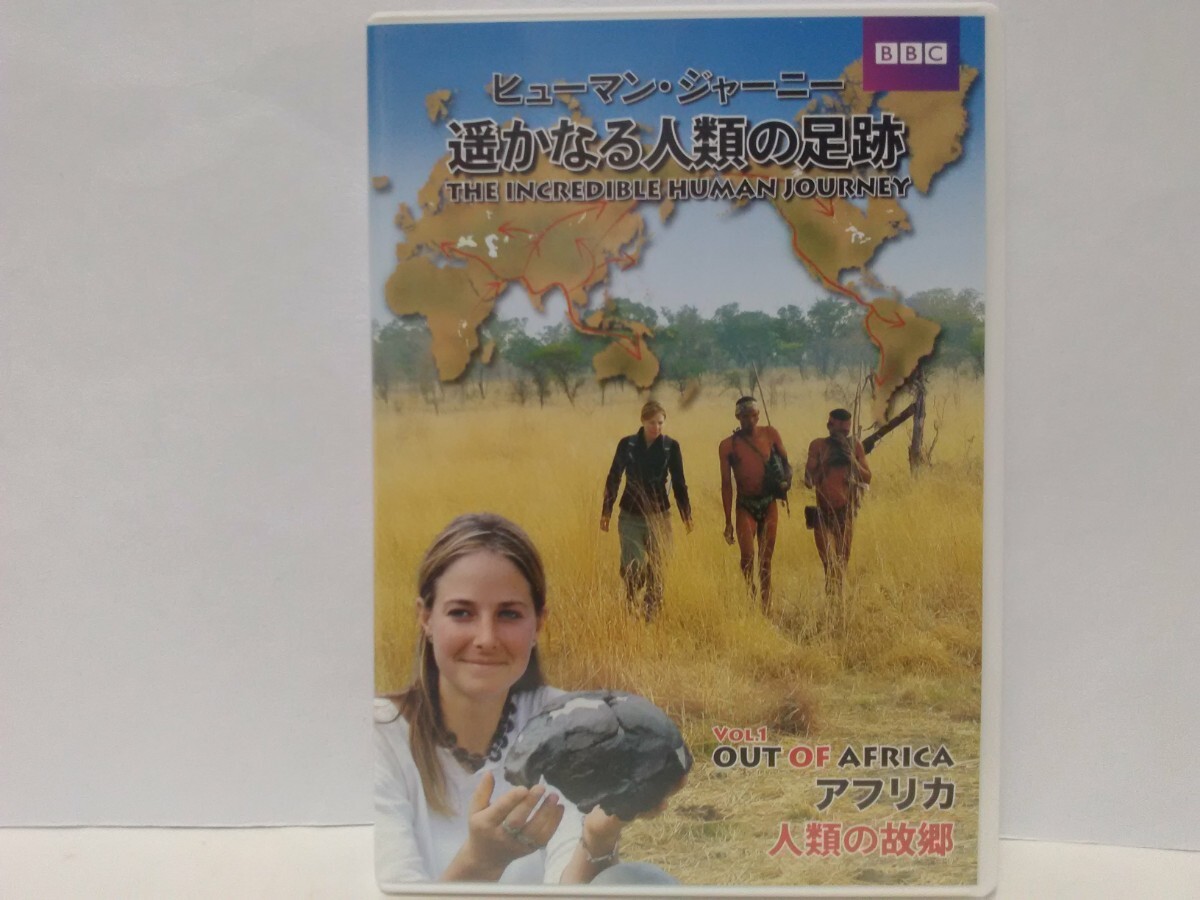 絶版◆◆美品 DVD ヒューマン・ジャーニー 遥かなる人類の足跡1 アフリカ 人類の故郷◆◆人類誕生 遺伝子データ アフリカを出るルート拍卖