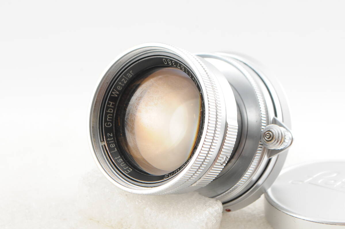 Leica Summicron 5cm F2 ライカ ズミクロン Mマウント Leitz Wetzlar Germany拍卖