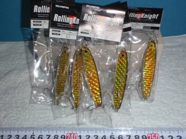 5個セット オリムピック ローリングナイト 40㌘ ブラック GB拍卖