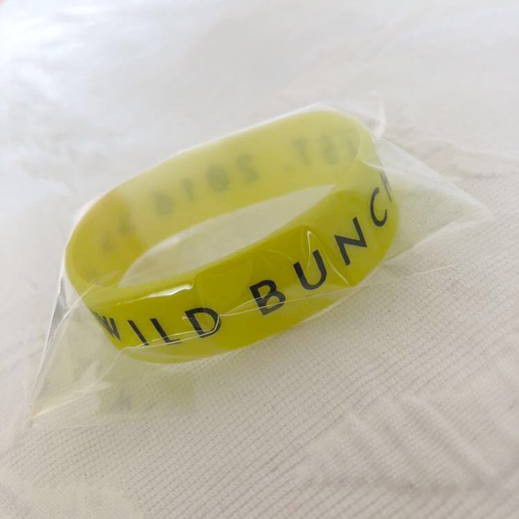 ★美品★wild bunch fest 2016★ラバーバンド★ラババン★ライブグッズ★ラバーブレスレット★ワイルドバンチフェス 2016★リストバンド★拍卖