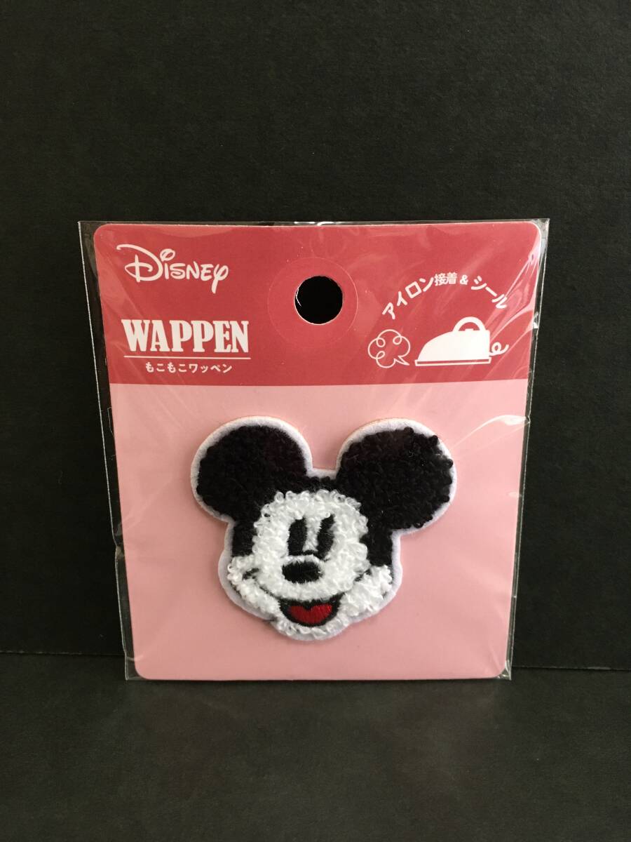 Disney/ディズニー ワッペン☆彡 もこもこ ミッキー☆ 刺繍 シール アップリケ 新品未開封品 MICKEY MOUSE拍卖