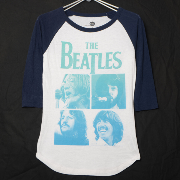 GS7489 ビートルズ BEATLES ロンTシャツ レディース S 裄丈53 メール便可 xq拍卖