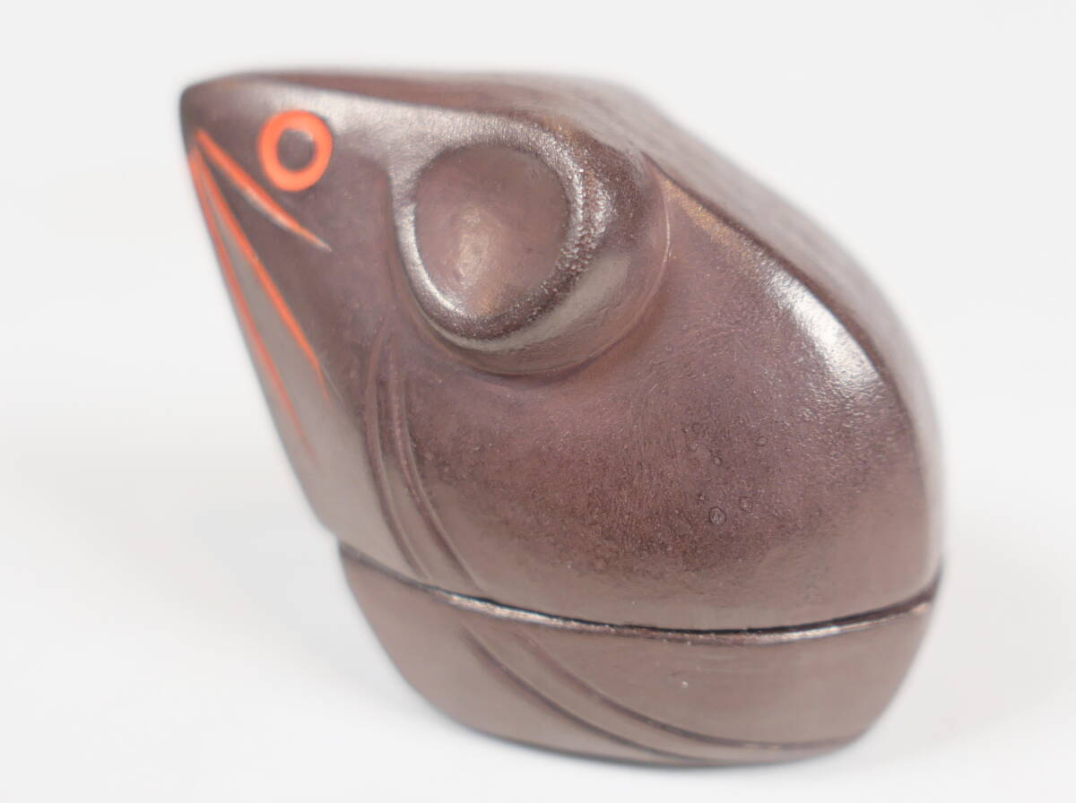 ♪中古品★茶道具 北村雅耕 干支 香合 鼠拍卖