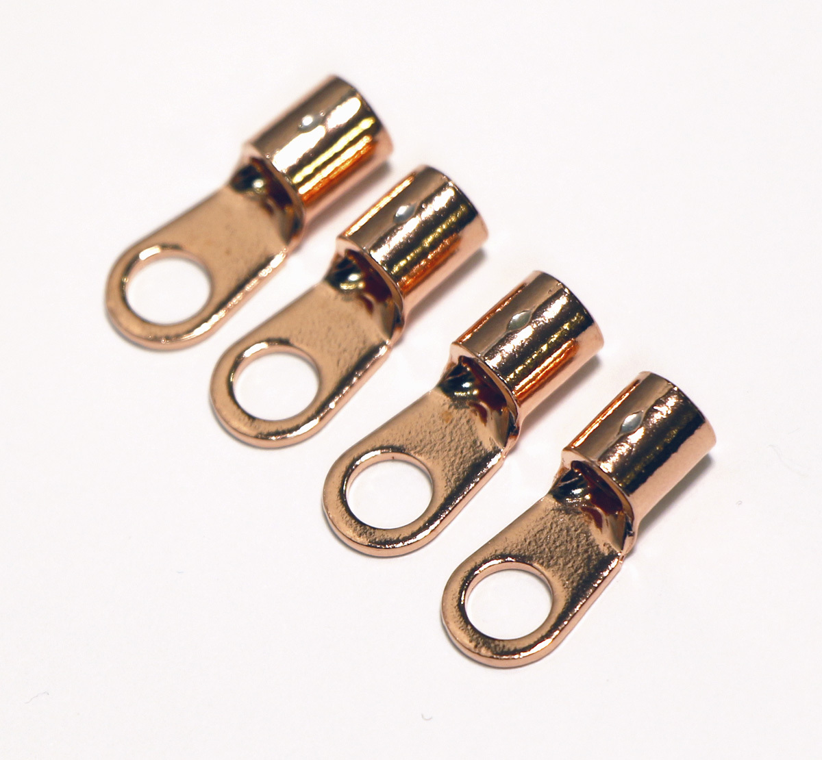 送料無料!非メッキ OFC 高純度無酸素銅 丸型(R型)圧着端子 4個set R5.5-4N拍卖