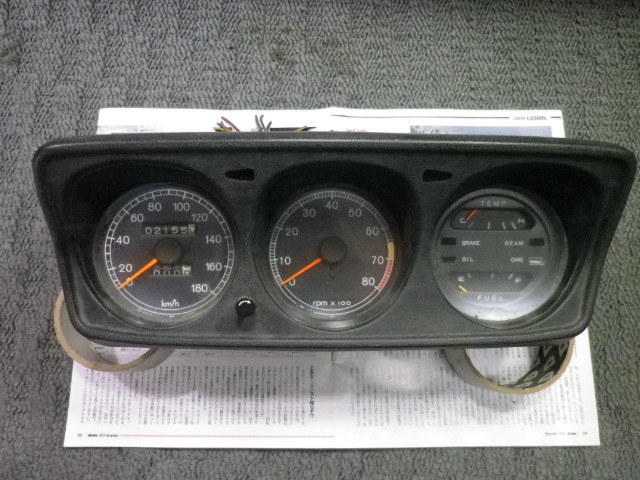 SUBARU スバル 1000 1100 1300G ff1 ff-1 スポーツ 純正 メーター 57000-383-1 即決 当時物 希少拍卖