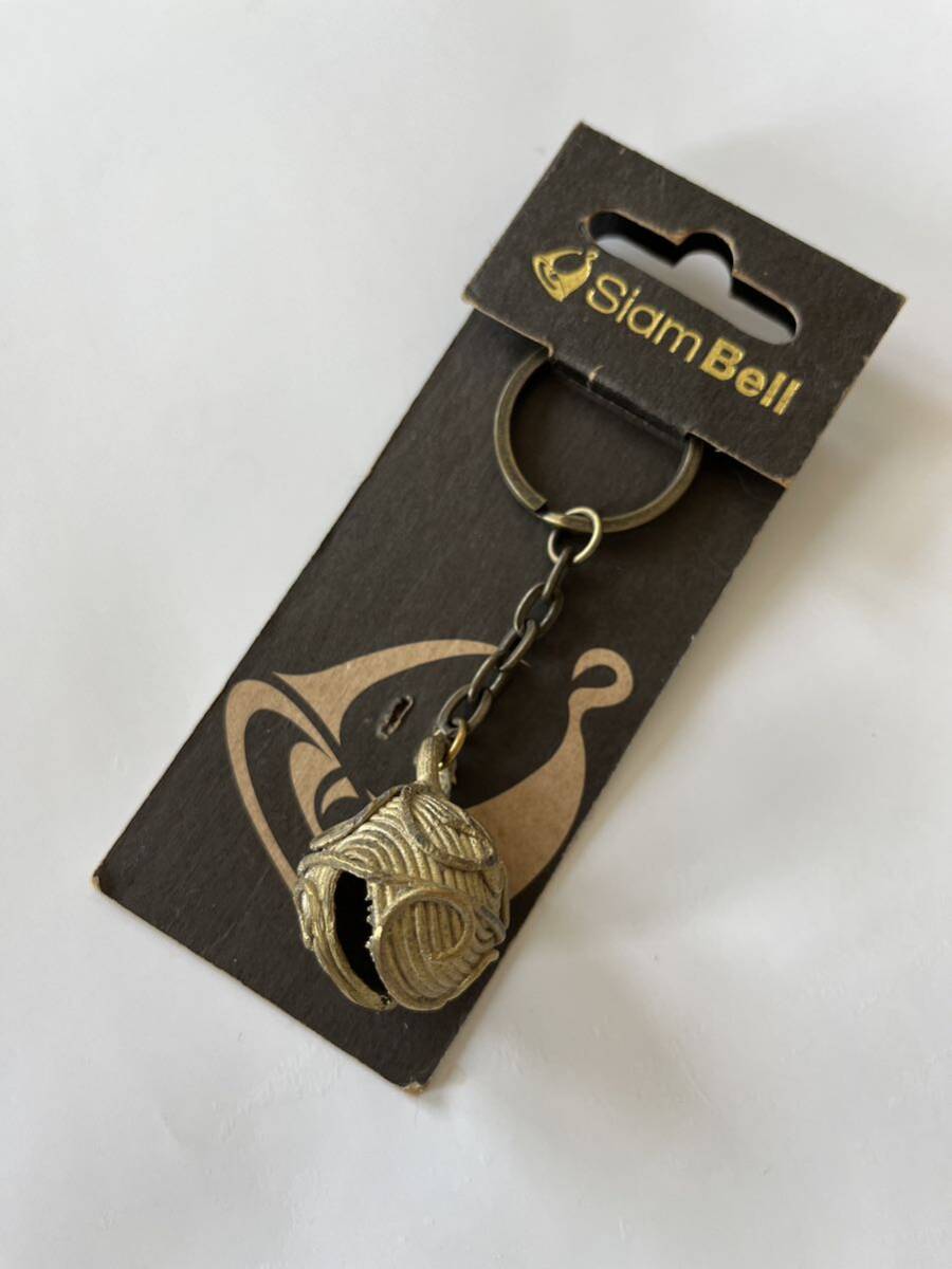 THAILAND Siam Bell KEY CHAIN 綺麗な音色のベル拍卖