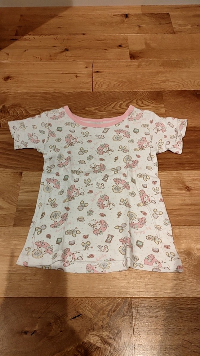 マイメロディー サンリオ 100センチ 肌着 キッズ 女の子 洗い替え 保育園 幼稚園 アンダーシャツ拍卖