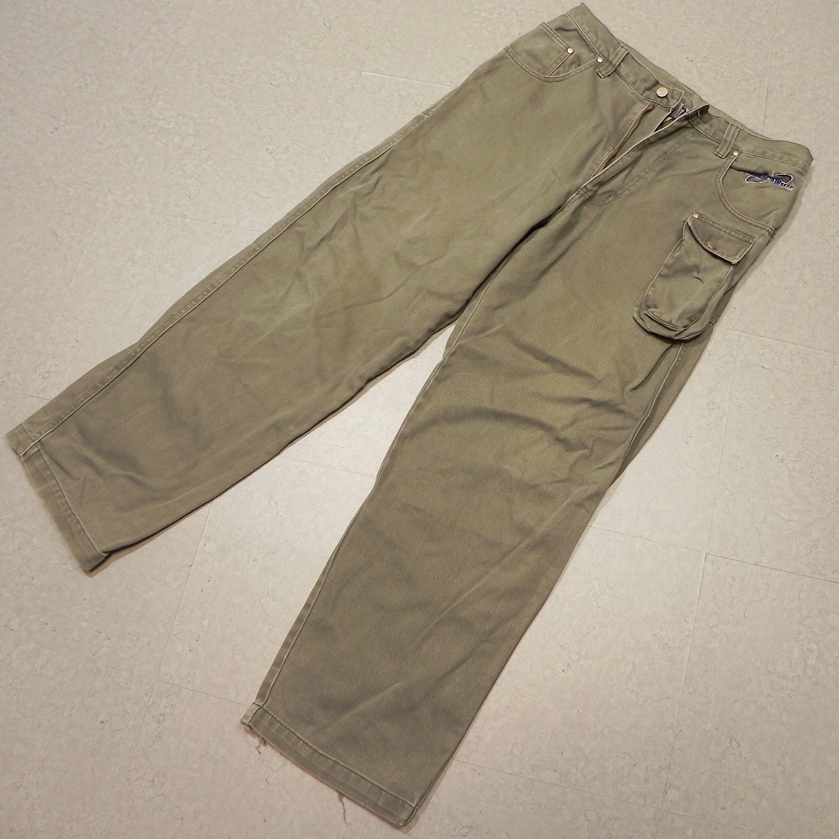 l477★ 古着 90s MAKAPUU マカプー ルーズ コットンパンツ L ★拍卖