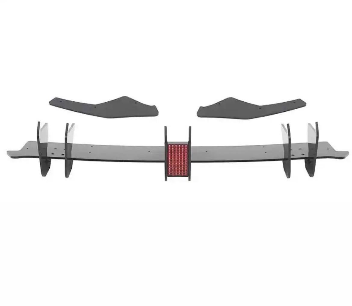 ★NEW★ VW ゴルフ8 スプリッター ディフューザー リップ エアロ カスタム mk8 GTI Rライン フォルクスワーゲン golf8 LED リフレクター拍卖