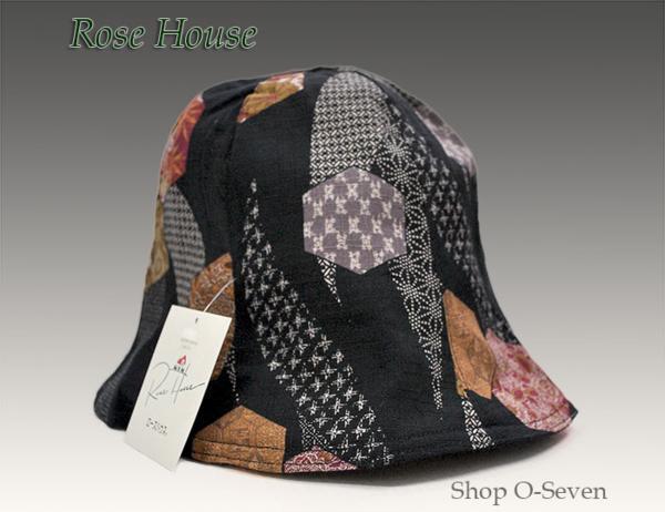 ■ 千円 ~ 送料無料 ☆ 和柄 シックでお洒落な レディース 帽子 (リバーシブル)拍卖