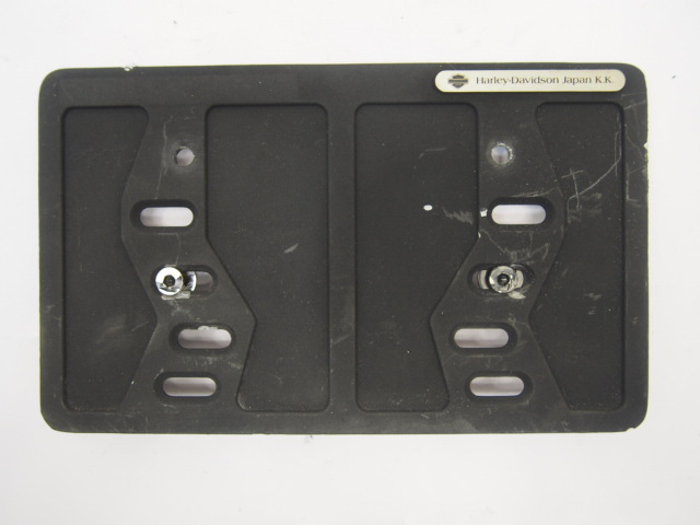 ハーレー純正ナンバーホルダー ライセンスホルダー ナンバーステー ブラケット拍卖