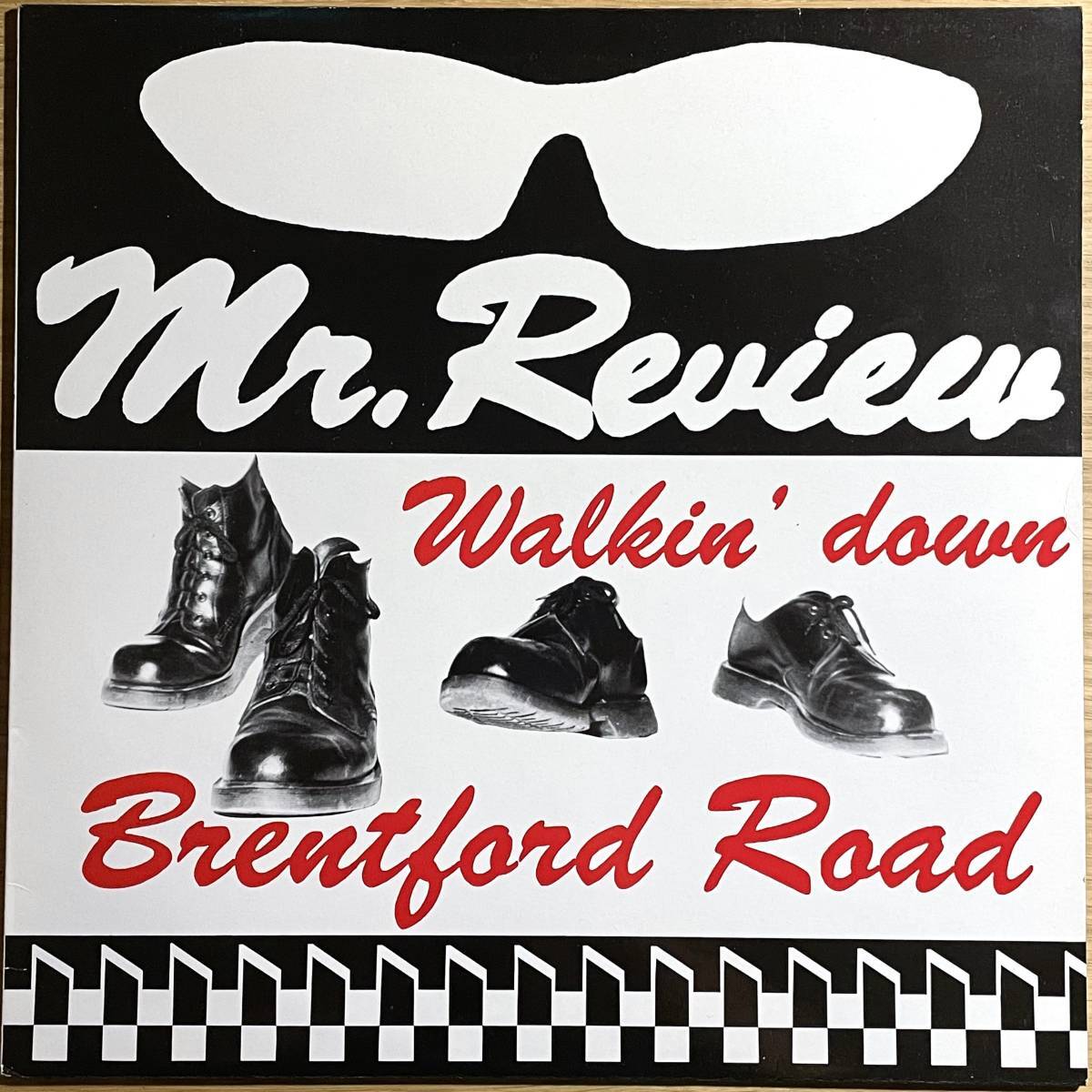 LP Mr. Review/Walkin' Down Brentford Road UK Original ネオスカ neo ska 2tone unicorn pork pie skank loafers skaos busters deltones拍卖