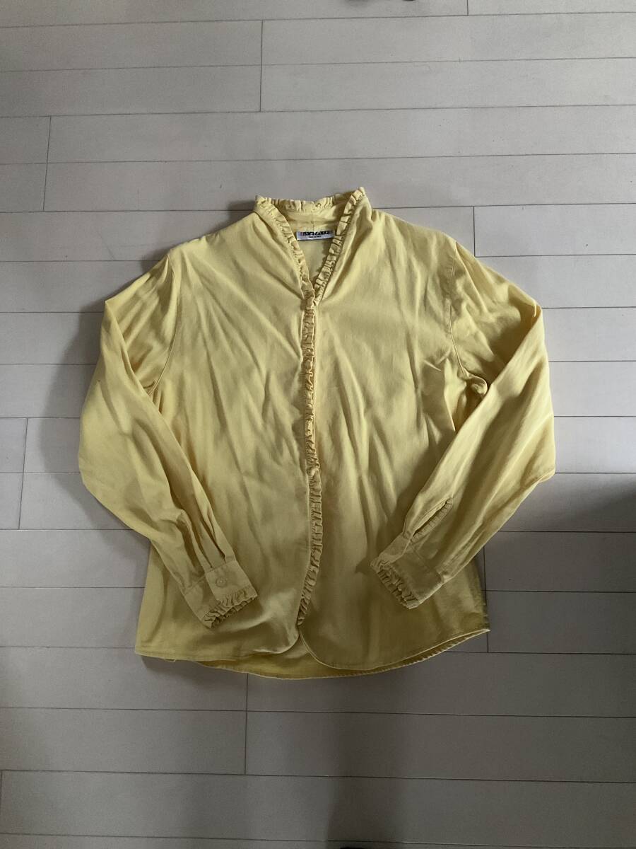ナラカミーチェ ナラ カミーチェ ブラウス nara camicie made in Italy size Ⅰ NARACAMICI M 9号拍卖